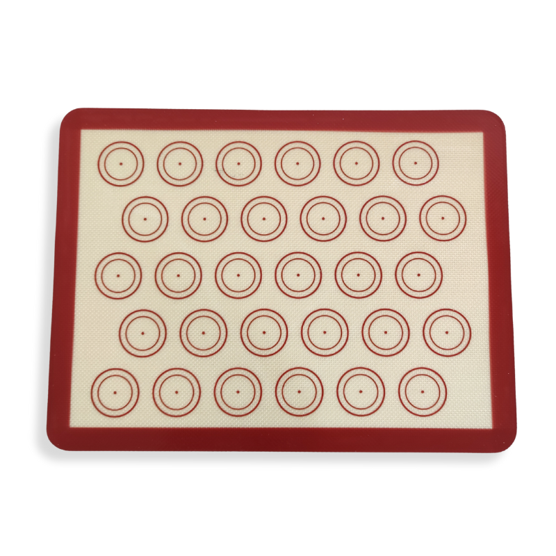 Mat De Silicona Para Hornear 30 Macarons 30x40 cm