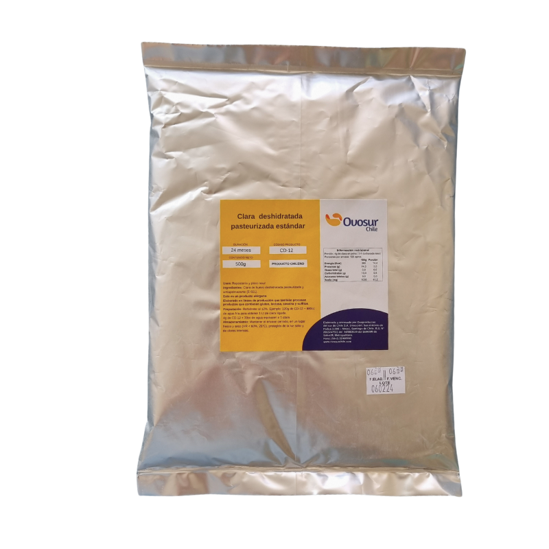Albúmina (Clara de Huevo Pasteurizada) Ovosur 500gr