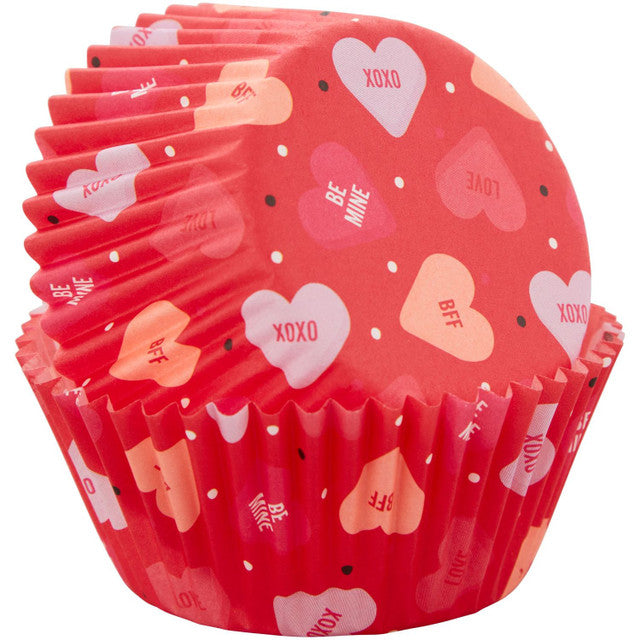 Cápsulas Corazones Wilton 75u