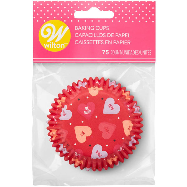 Cápsulas Corazones Wilton 75u