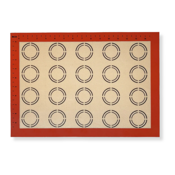 Mat De Silicona Para Hornear 20 Macarons 30x42 cm