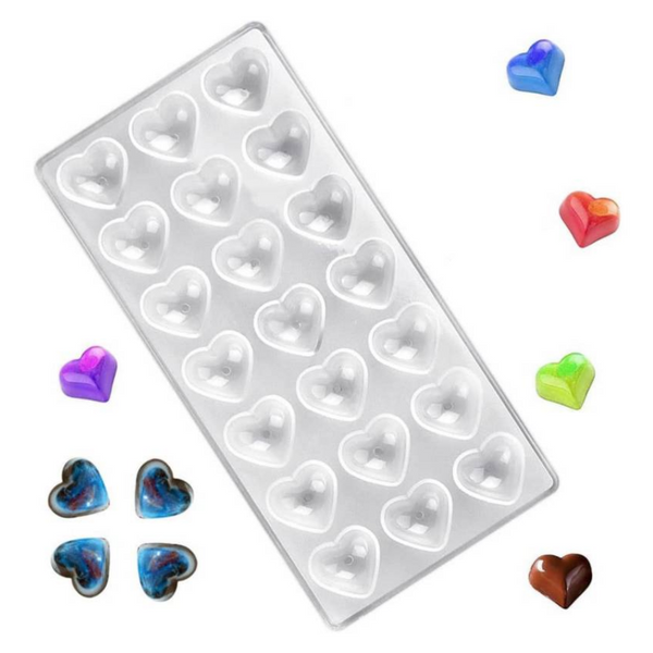 Molde Acrílico Corazón