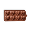 Molde Chocolate 8 Corazones Diamantes