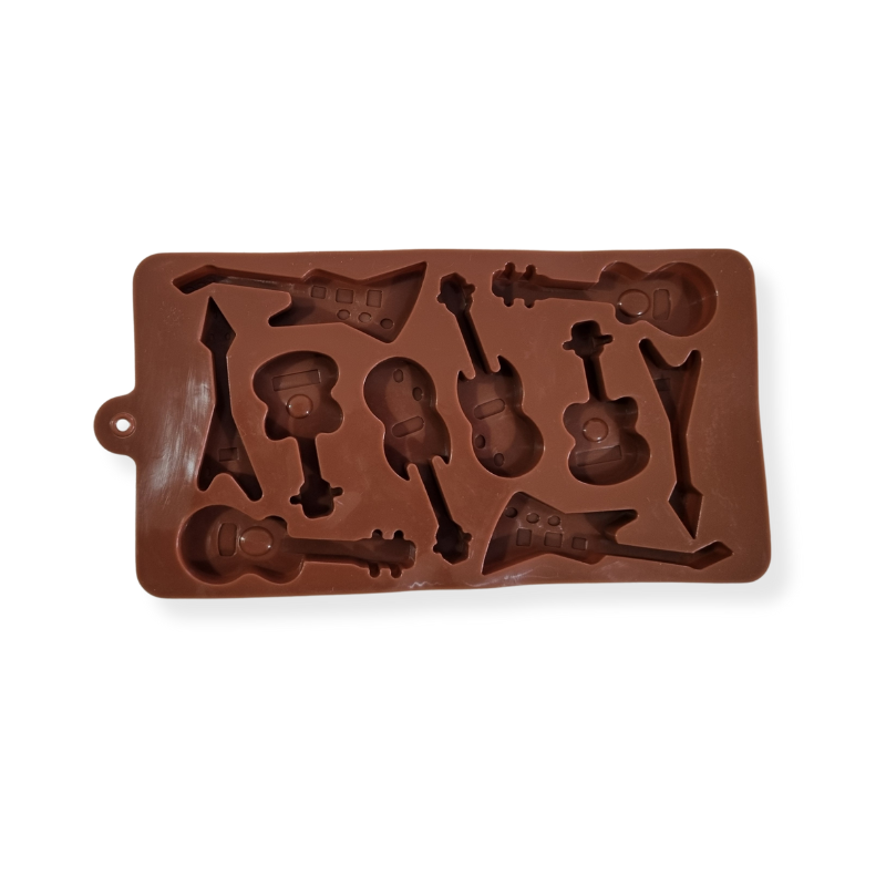 Molde Chocolate Guitarras