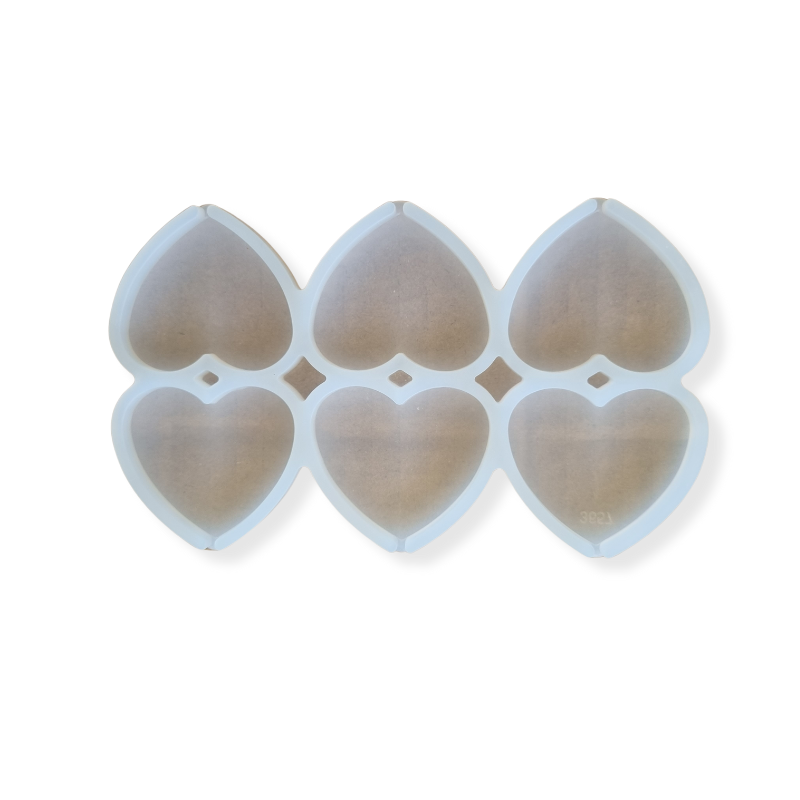 Molde Silicona Lollipop Corazón