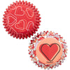 Mini Cápsulas Corazón Wilton 100u
