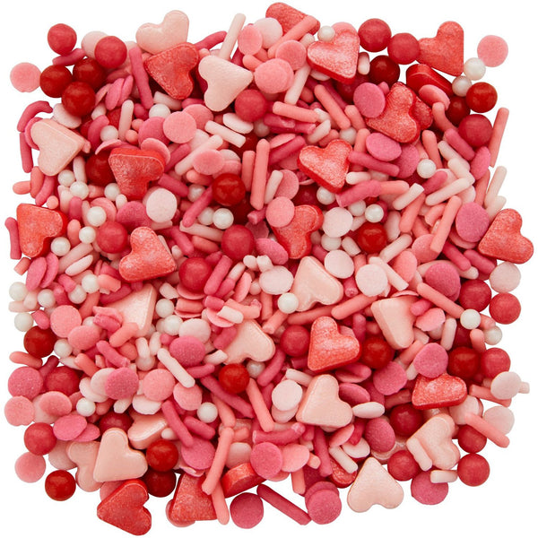 Sprinkles Mix Corazones Rosados Wilton 116 GR