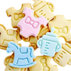 Set 4 Cortadores Bebé Con Expulsor