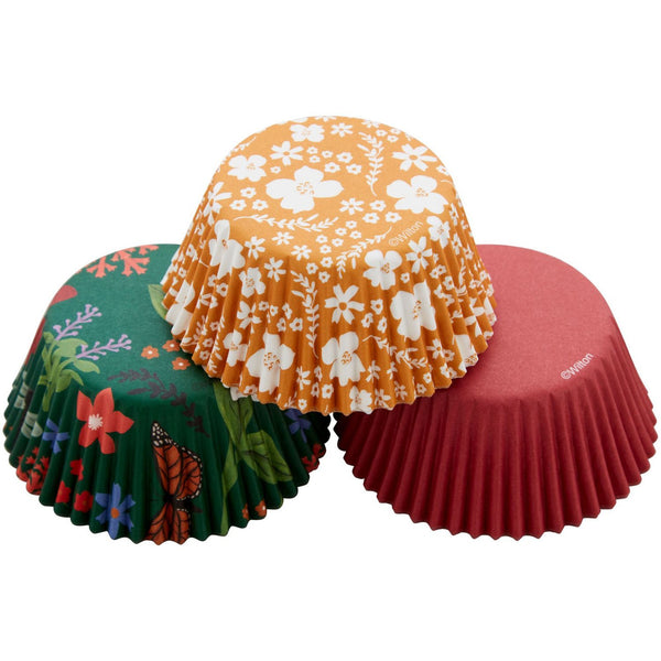 Cápsulas Mariposas y Flores Wilton 75u