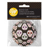 Cápsulas Halloween Calavera Wilton 24u