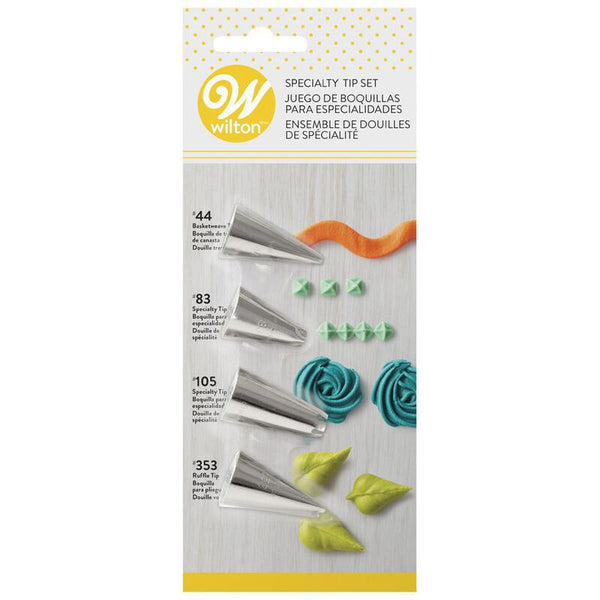 Set 4 Boquillas Especiales - Wilton