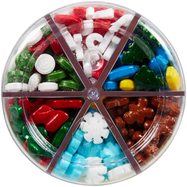 Sprinkles Mix Figuras Navideñas 6 Variedades Wilton 184 GR