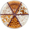 Sprinkles Dorados y Blancos 6 Variedades Wilton 188 GR