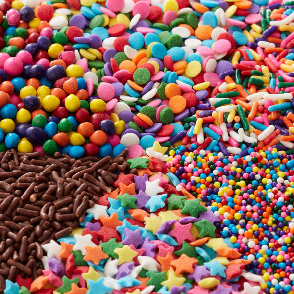 Sprinkles Arcoíris Chocolate 6 Variedades Wilton 168 GR