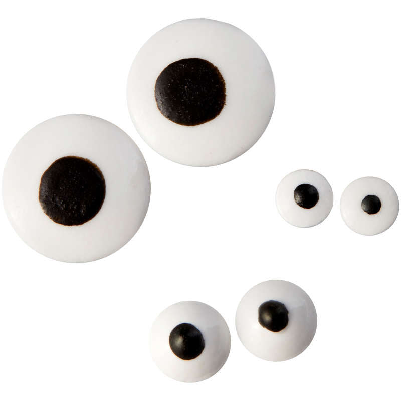 Ojos de Caramelo Tamaños Surtidos Wilton 78 GR