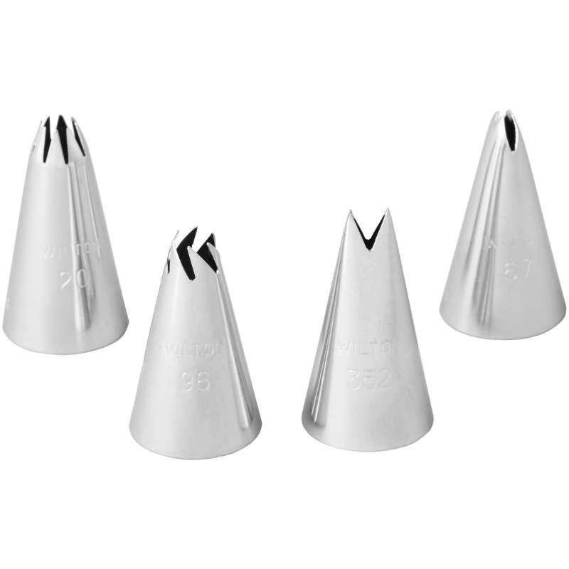 Set 4 Boquillas Para Flores - Wilton