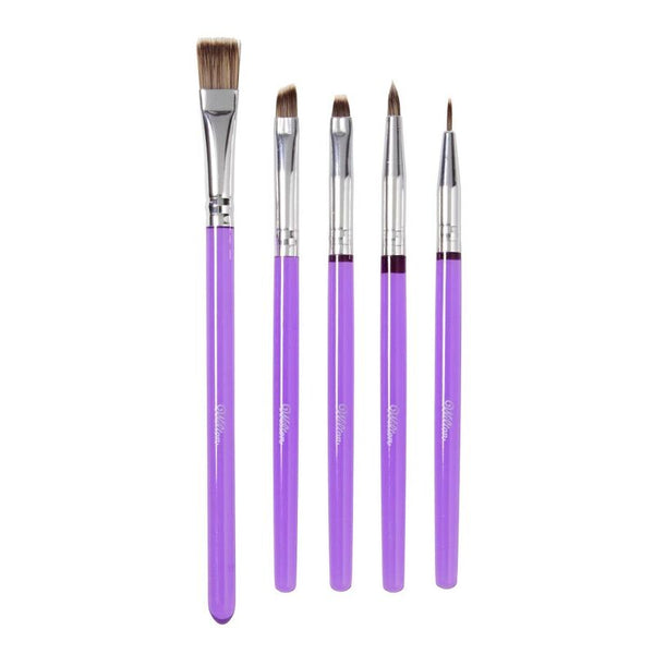 Set 5 Pinceles Para Decorar - Wilton