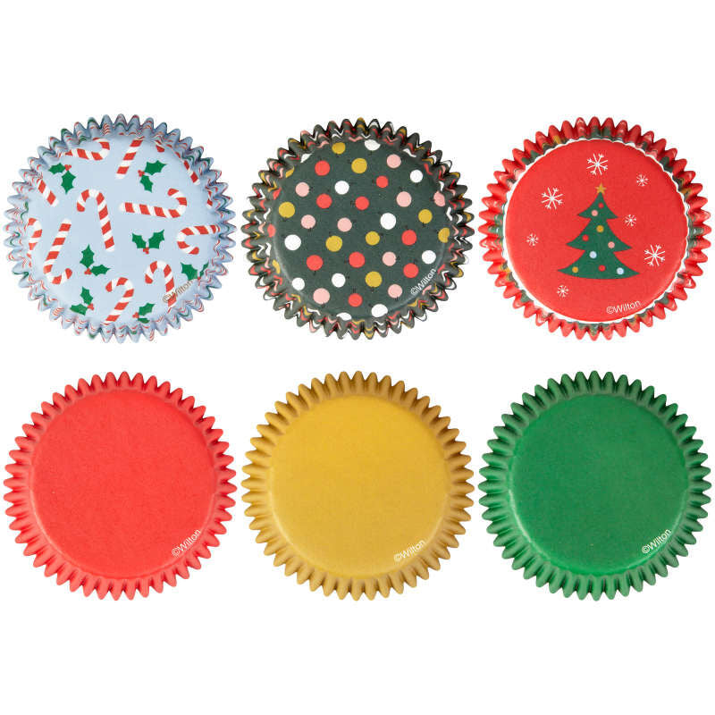 Cápsulas Mix Navidad Wilton 150u