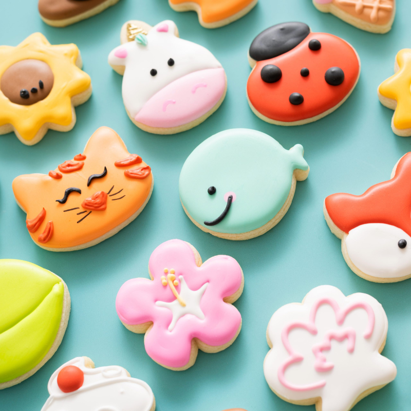 Set 40 Cortadores De Galletas Mini Figuritas