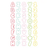Set 40 Cortadores De Galletas Mini Letras y Números - Sweet Sugarbelle