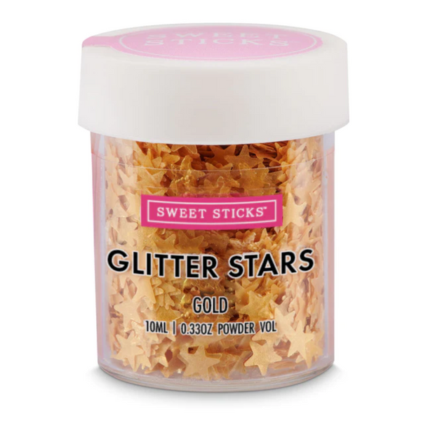 Estrellas Comestibles Doradas Sweet Sticks 10ML