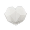 Molde Silicona Corazón Diamante Grande