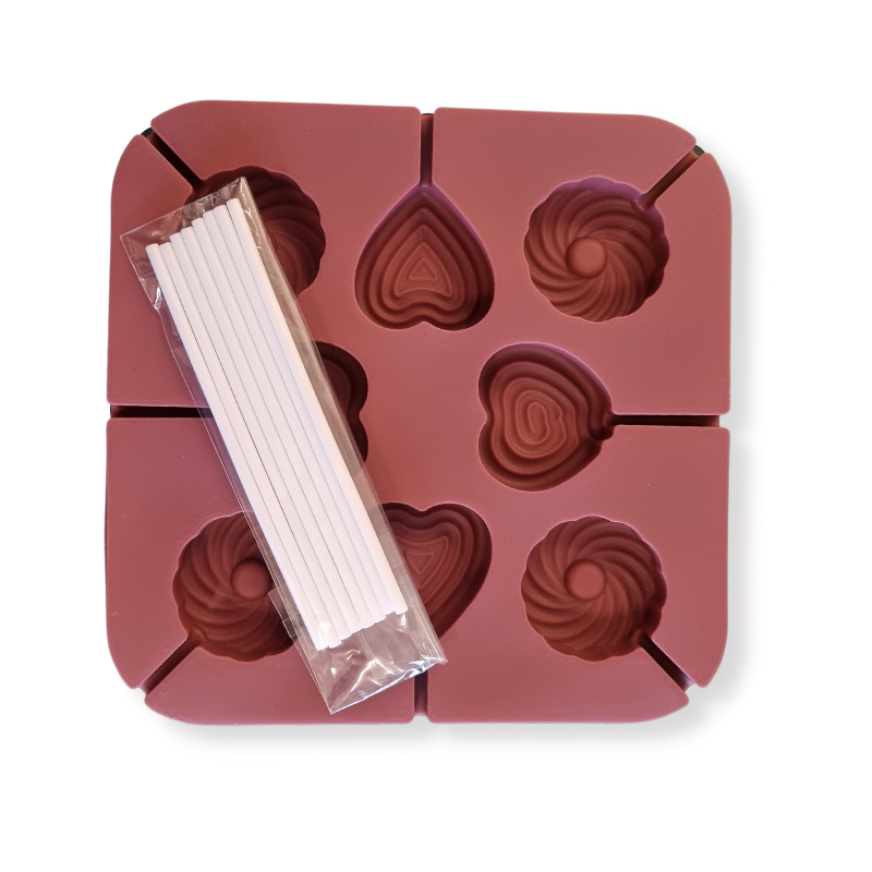 Molde Silicona Lollipop