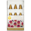 Set 17 Piezas Para Decorar Navy Blue Y Dorado - Wilton