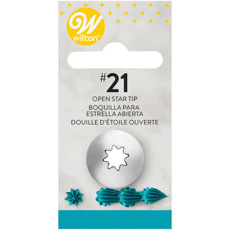 Boquilla Estrella Abierta 21 - Wilton