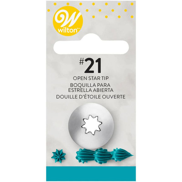 Boquilla Estrella Abierta 21 - Wilton