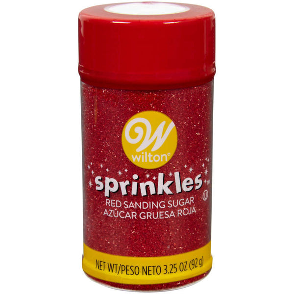 Azúcar Gruesa Rojo Wilton 92 GR