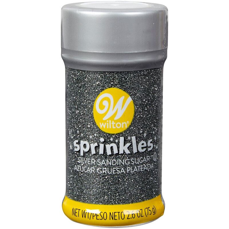 Azúcar Gruesa Plateada Wilton 75 GR