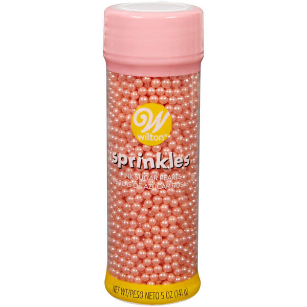 Perlas De Azúcar Rosadas Wilton 141 GR