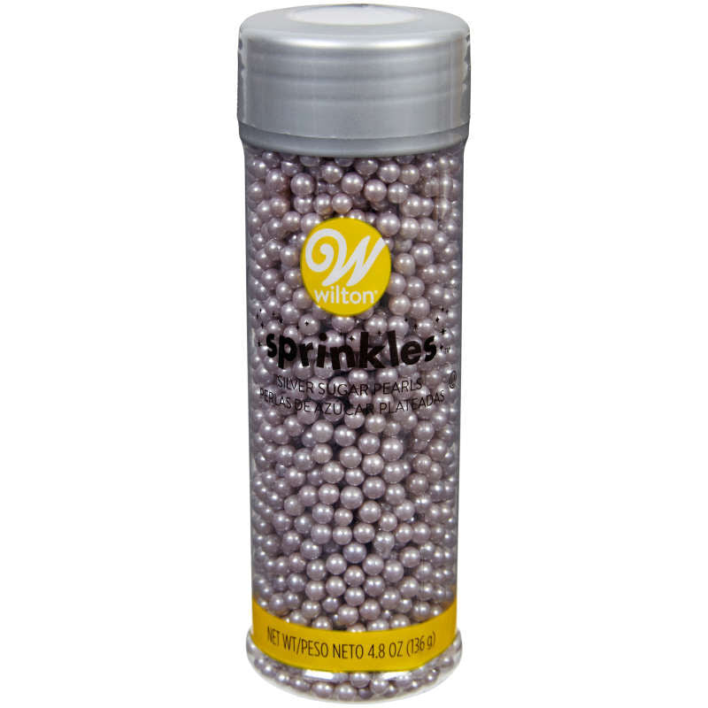 Perlas De Azúcar Plateadas Wilton 136 GR