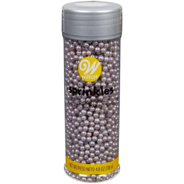 Perlas De Azúcar Plateadas Wilton 136 GR