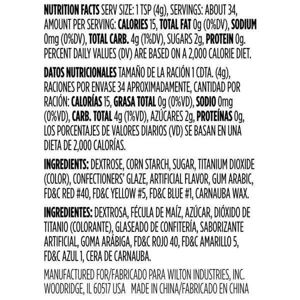 Perlas De Azúcar Plateadas Wilton 136 GR