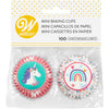 Mini Cápsulas Unicornios y Arcoíris Wilton 100u
