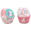 Mini Cápsulas Unicornios y Arcoíris Wilton 100u