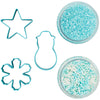 Set Cortadores Con Sprinkles Navideños Invierno Wilton
