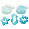 Set Cortadores Con Sprinkles Navideños Invierno Wilton