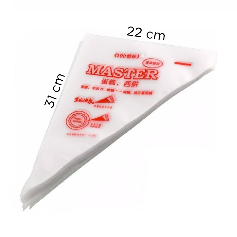 Manga Pastelera Desechable M 100 u