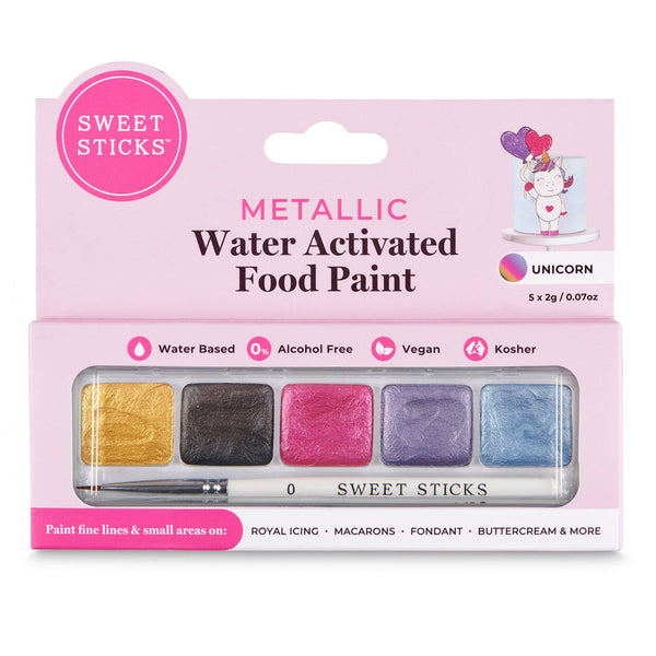Acuarelas Metalizadas Sweet Sticks - Unicorn