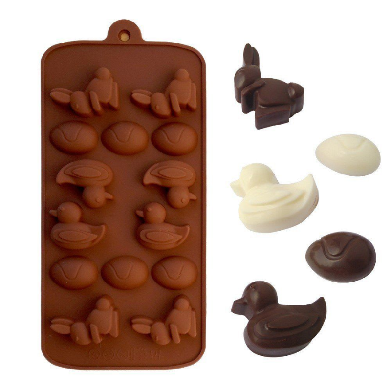 Molde Chocolate Pascua