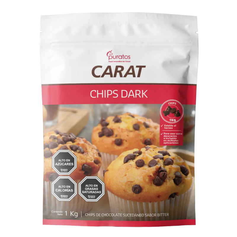 Chips Dark 1kg - Carat