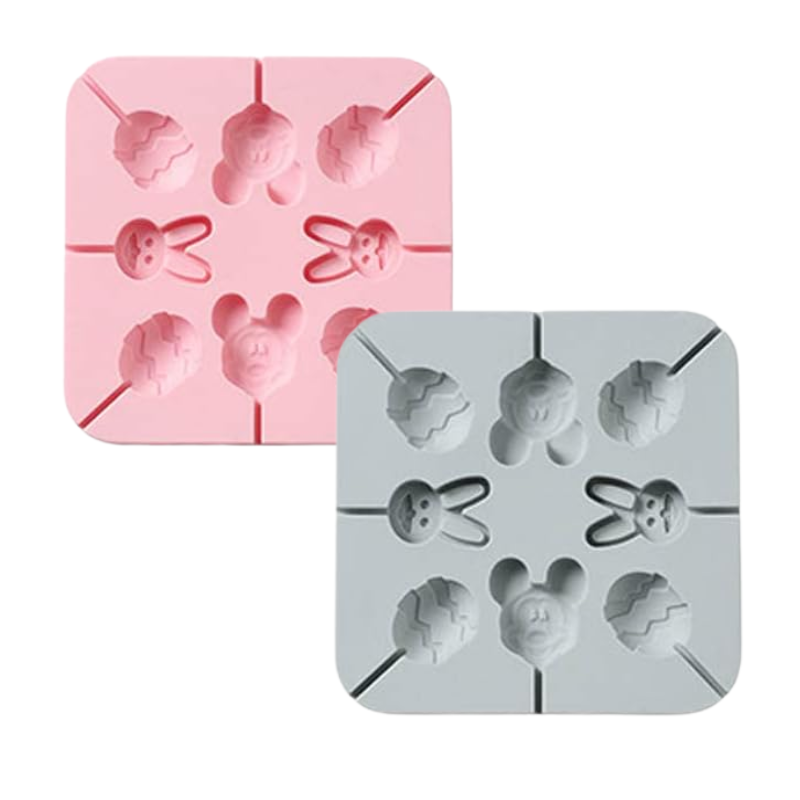 Molde Silicona Lollipop Pascua