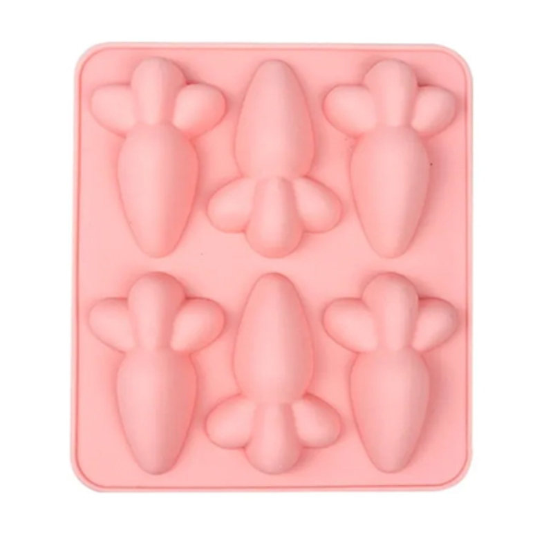 Molde Silicona Zanahorias