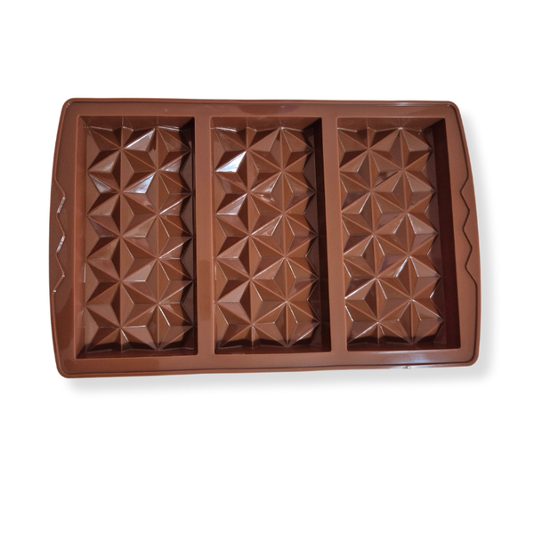 Molde Chocolate Dubai 3 barras