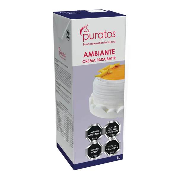 Crema para Batir Ambiante 1lt - Puratos