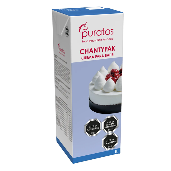 Crema para Batir Chantypak 1lt - Puratos