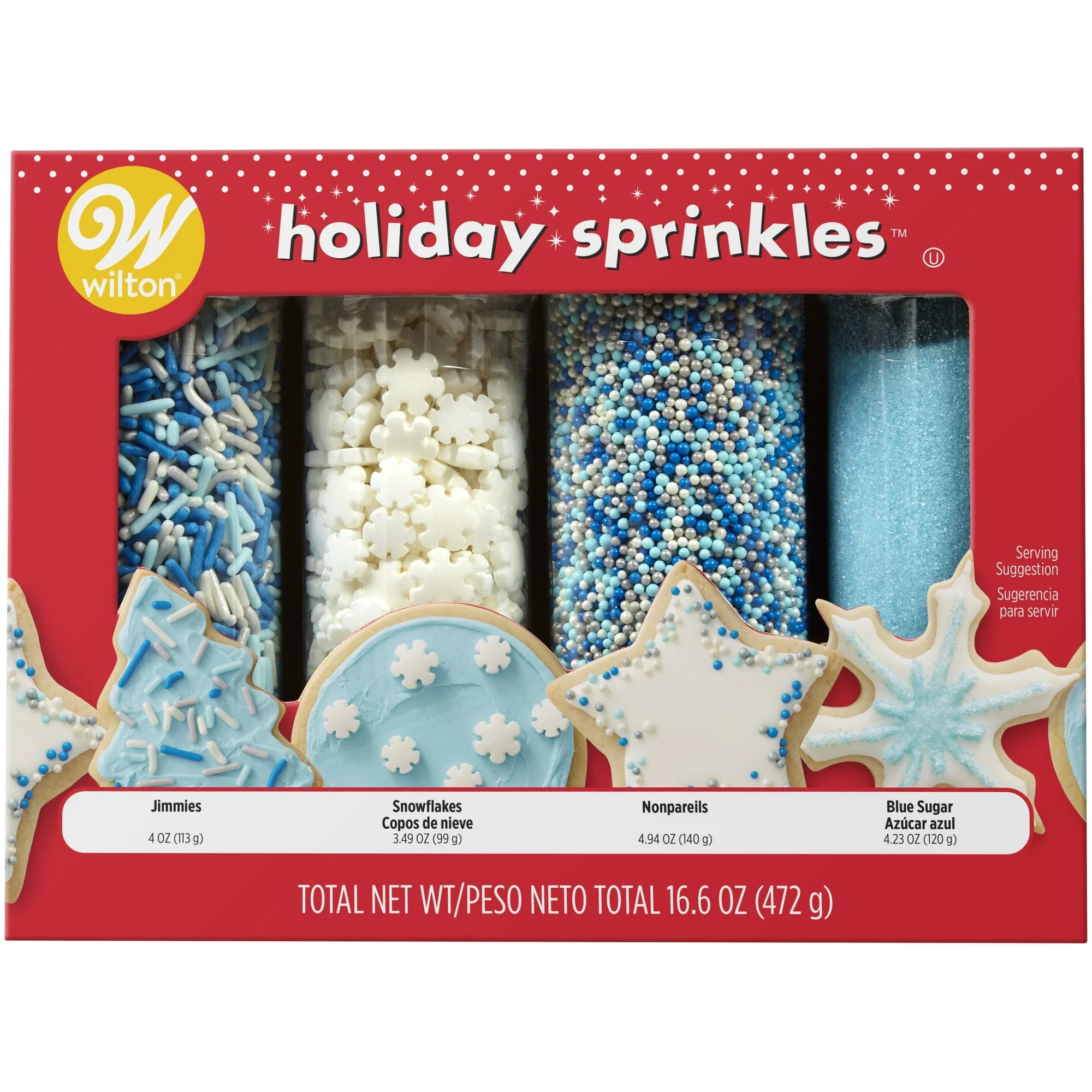 Sprinkles Mix Navidad Wilton 472 GR